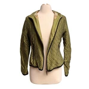 Frey Como Italy Quilted Silk Jacket
